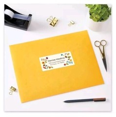 Avery 5523 Waterproof 2″ x 4″ Address Labels – White (10/SH, 50 SH/PK) New