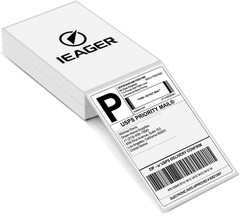 4×6 Thermal Labels, White Shipping Label Stickers, Commercial Grade Thermal P…