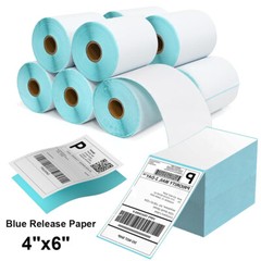 500-1000 Direct Thermal Shipping Labels 4″x6″ for Zebra, Rollo, MUNBYN,MFLABEL