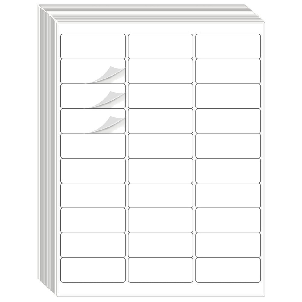 1″ x 2-5/8″ Address Labels 900 Labels Sticker Paper for Laser/Ink Jet Printer…