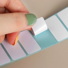 1000pcs Shipping Labels Barcode sticker Supermarket Blank Stickers White Label
