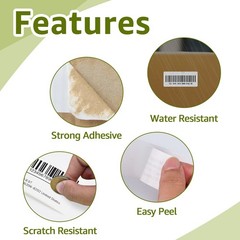 4 Rolls 2-5/16″ x 4″ Shipping Labels for DYMO LabelWriter 450, 300 Labels/Roll