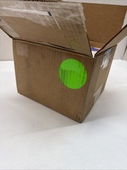 Perco Fluorescent Green 3-Inch Round Circle Dot Sticker Labels Easy Peel 8 Pack