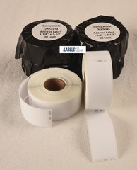 30320 Dymo Compatible Labels for Multi Purpose Use-Label size 1-1/8″ x 3-1/2″