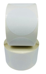 2″ Direct Thermal Printer Zebra Rollo White Round Labels Stickers 1″ Core 750