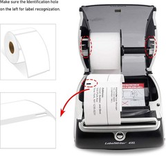 100 ROLLS Compatible with DYMO LW 30256 LARGE Direct Thermal Address Labels