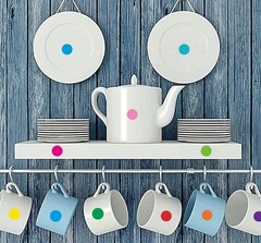 1050 PCS Removable Color Coding Dot Stickers – 10 Vibrant Colors for All Uses