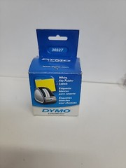 DYMO 30327 File Folder Labels 9/16″ x 3 7/16″ White 130 Roll x 2 Open Box