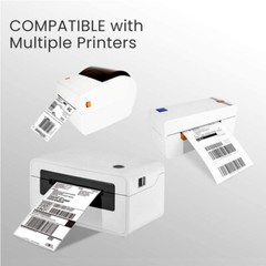 2.25 x1.25 Direct Thermal Barcode Labels Zebra LP2824 TLP2824 LP2844 1000/Roll