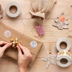 Thank You Stickers – 6 Rolls, 3000 Pieces, 1 Inch Labels for Packaging