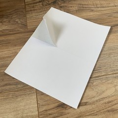 Uline Premium Laser Labels S-5044 8-1/2″ x 5-1/2″ White Sheets 2000 Labels