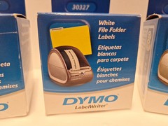 Lot Of 3 DYMO Labels 30327 9/16 X 3 7/16 130 Each New In Box Read Desc See Pics