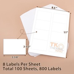 1/3×3 100 Sheets White Archival Adhesive Glue Paper Photo Craft