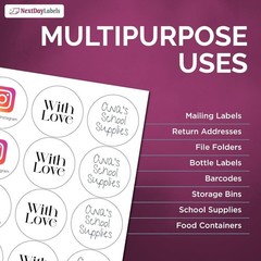 Circle Stickers for Product Packaging – 300