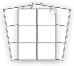 120 EcoSwift Shipping Labels 4 x 3 1/3 inches Mailing Address Blank White Self A