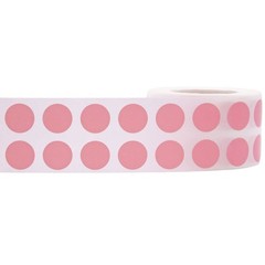 Pink 1/2″ Inch Round Adhesive Labels 1,000 Color Coding Dot Stickers for Effi…