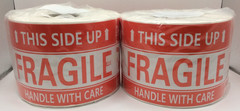 Fragile Shipping Labels Handle with Care Side Up 3″ x 5″, 2/ROLLS, 1000 Labels