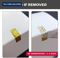380pcs Hologram Tamper Proof Stickers Security Labels Genuine Warranty Void Seal