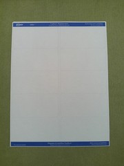 Genuine Avery 5963 Labels for Laser Printer 2″x4″ White: 50 Labels (5 sheets)
