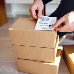 500-9000 Direct Thermal Shipping Labels Roll 4×6 Perforated for Zebra ZP450 2844
