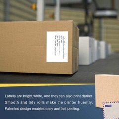 3 ROLLS 102mmx30.48m Shipping Label 4″ x 100′ Compatible Brother QL-1050 DK-2243