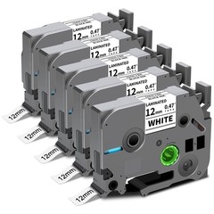 5-Pack TZe-231 Label Tape Compatible for Brother TZe TZ Tape 12mm 0.47 Lamina…