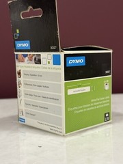 DYMO 30327 LabelWriter 1-UP File Folder Labels 9/16 x 3 7/16 White 130/Roll x 1