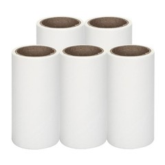 Durable Sticky Paper Cleaning Tape for Remover Rollers White 30Sheets