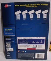 1 Box Of 3000 Avery 5160/6240/8460 Address Mailing Shipping Labels 1” x 2 5/8”