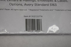 Jam Paper Shipping Address Labels Standard Mailing 2″ x 4″ Gamma Green 2 Pack