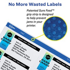 1000 Pack 2×4 Inch Shipping Labels White