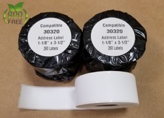 4 Roll of 30320, Lg Address Labels DYMO® LabelWriter® 400 450 Twin Turbo