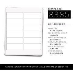 Small Bottle Labels Waterproof, 120 Blank Printable Vinyl Stickers 4×1.5 Inch…