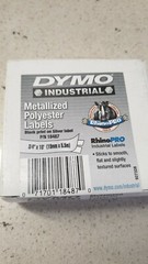 Dymo RhinoPRO 18487 Metallized Polyester Labels Brand New See Photos