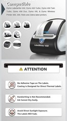 BETCKEY – Compatible with DYMO 30256 (2-5/16″ x 4″) Shipping Labels