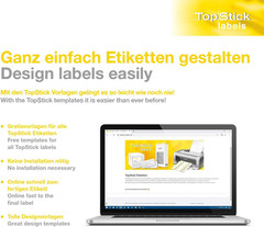 8736 Multi-Purpose Labels, 24 Labels per A4 Sheet, 64.6 X 33.8 Mm, 2400 Labels,