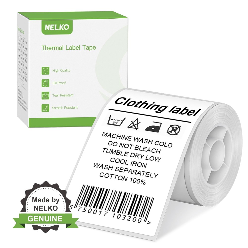 Thermal Labels for Nelko PM220 Label Maker, 2” x 3.15” (50x80mm) Thermal St…