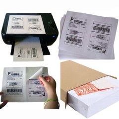 Premium 4000 Mailing Shipping Label 8.5×5.5 half sheet Self Adhesive 2 Per Sheet