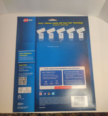 Lot Of 3 Packs Of Avery Labels Shipping, Address, Return Peel And Stick Labels