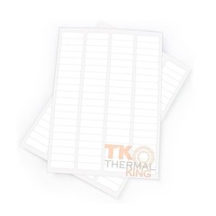 100 Sheets 1/2×1 White Address Labels Sticker Sheets Shipping Mailing Labels