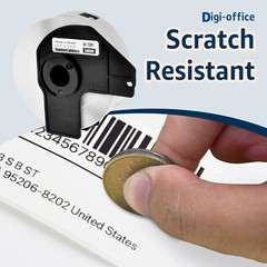 6 PK DK-1201 Die-Cut Label for Brother QL-500 720NW 1060 1-1/7″ x 3-1/2″ W/Frame