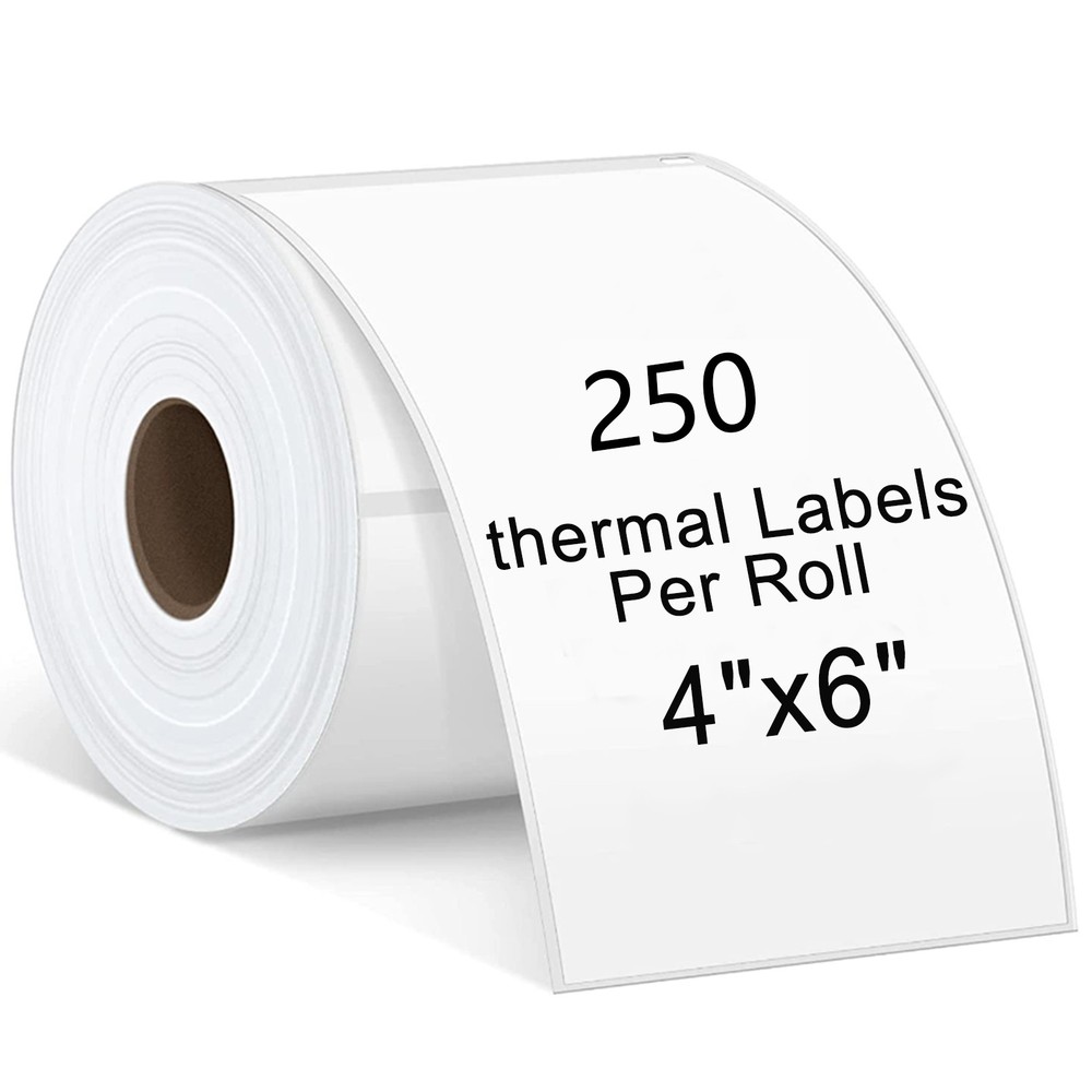 4″x6″ Direct Thermal Shipping Labels Compatible for Zebra TLP-2844 ZP-450 GK420T