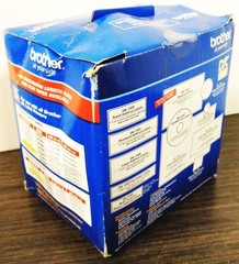 Brother DK-4205 Continuous Removable Label Tape, 2.4in x 100ft Roll, White