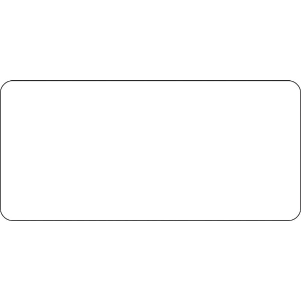 Clear Laser Labels – 2 1/2″L x 1″H