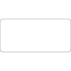 Clear Laser Labels – 2 1/2″L x 1″H