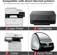 Product Fanfold 4 x 6 Direct Thermal Labels 500 Labels per Stack,1 Stack