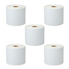 Fit for Zebra & Rollo Printers 4″x 6″ Thermal Shipping Labels 500/Roll 5 Rolls