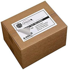 Shipping Label with Rounded Corner, 8.5 X 5.5 Inches Half Sheet Self Adhesive Sh