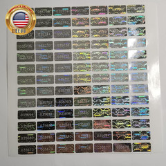 Tamper Proof Stickers Hologram Labels/Sticker High Security Tamper Evident Seal