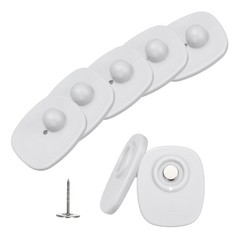 50pcs for RF 8.2MHz Safety Labels Clothing Pins, Grey